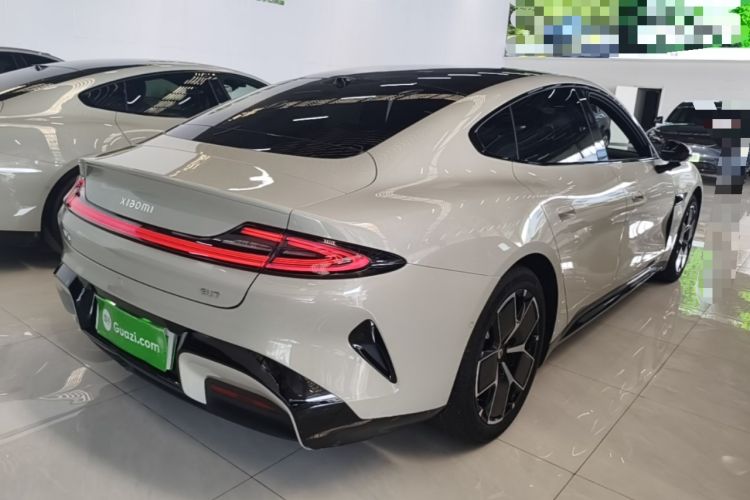 Used Xiaomi Auto SU7 2024 Rear-Drive Long-Range Intelligent Driving Version Rear Right 45 Deg