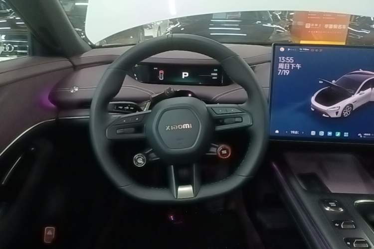 Used Xiaomi Auto SU7 2024 Rear-Drive Long-Range Intelligent Driving Version Steering Wheel