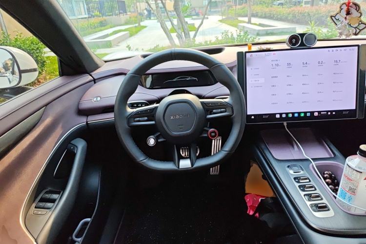 Used Xiaomi Auto SU7 2024 Four-Wheel Drive Ultra-Long Range Advanced Intelligent Driving Max Edition Steering Wheel