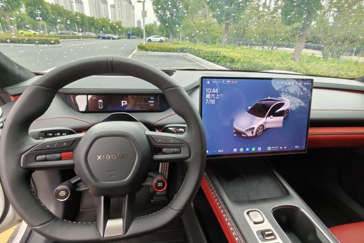 Used Xiaomi Auto SU7 2024 Four-Wheel Drive Ultra-Long Range Advanced Intelligent Driving Max Edition Steering Wheel
