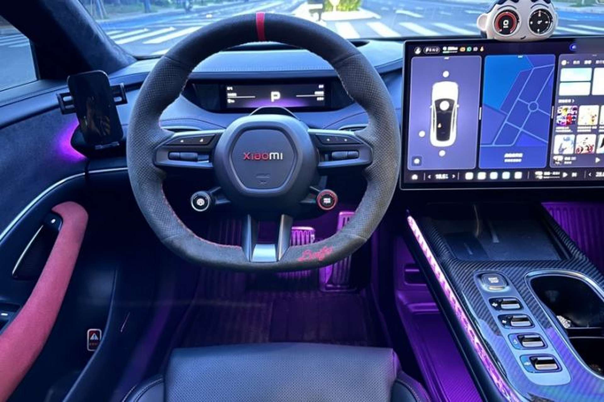 Used Xiaomi Auto SU7 2024 Four-Wheel Drive Ultra-Long Range Advanced Intelligent Driving Max Edition Steering Wheel