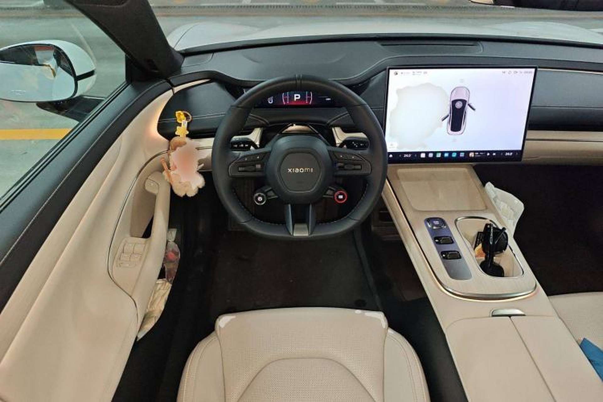 Used Xiaomi Auto SU7 2024 Rear-Drive Long-Range Intelligent Driving Version Steering Wheel