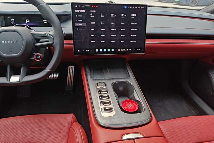 Used Xiaomi Auto SU7 2024 Four-Wheel Drive Ultra-Long Range Advanced Intelligent Driving Max Edition Audio And AC Panel