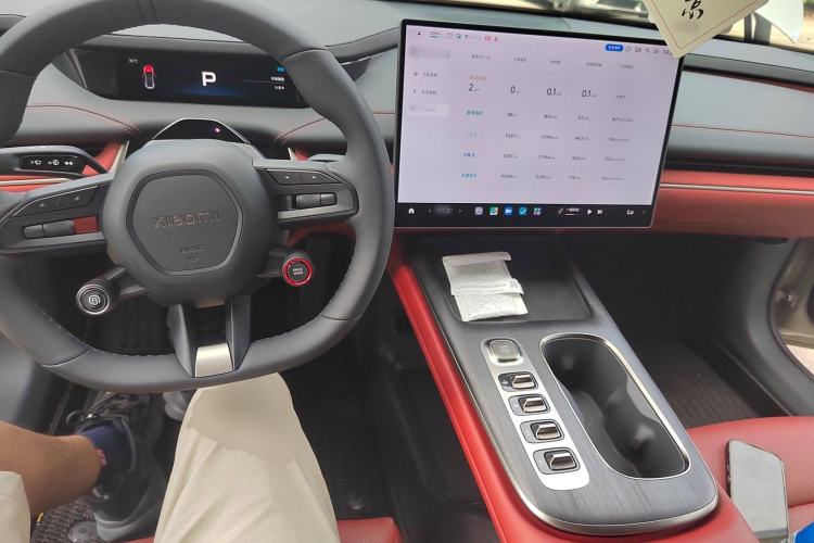 Used Xiaomi Auto SU7 2024 Rear-Drive Ultra-Long Range Advanced Pro-Level Intelligent Driving Version Center Console