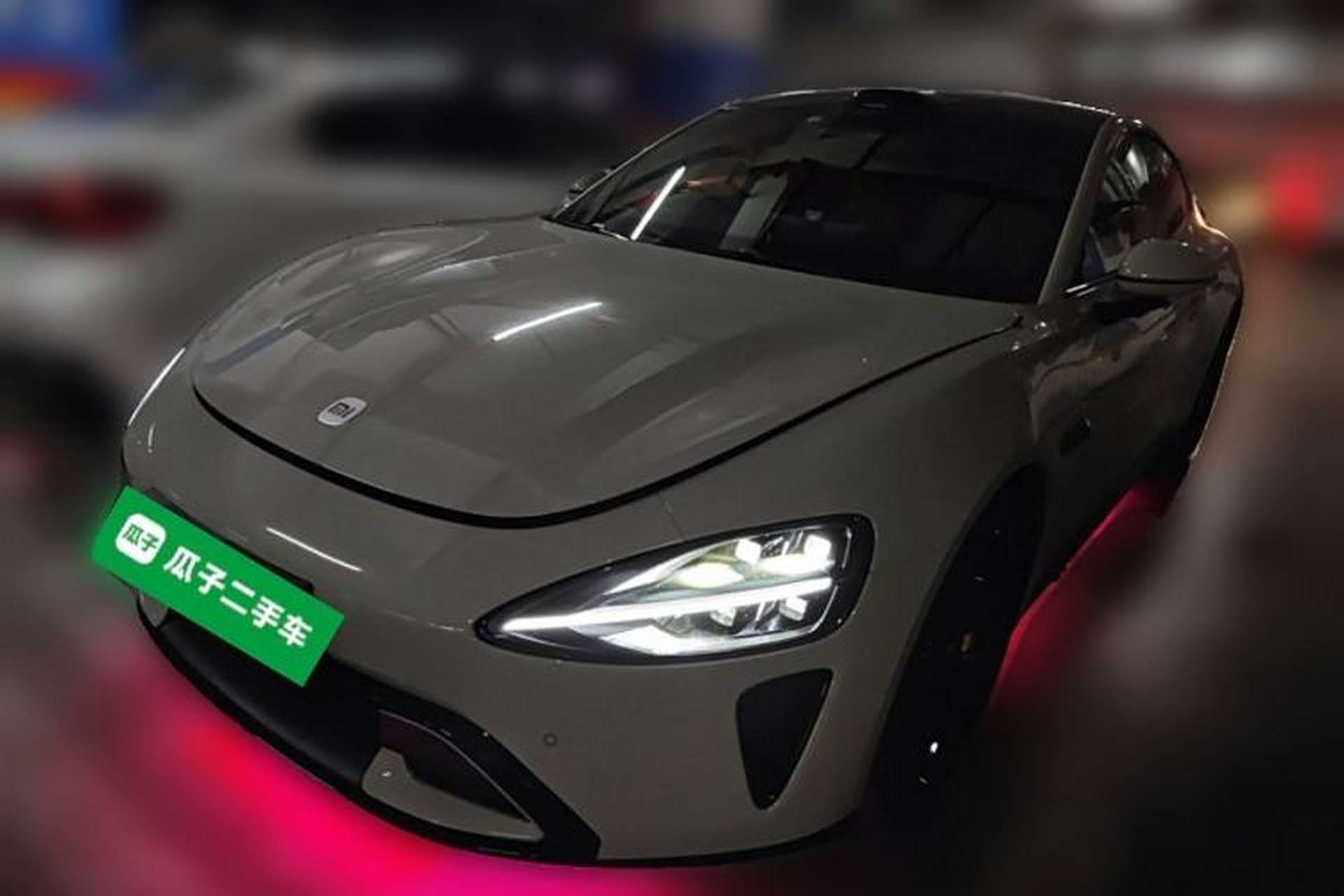 Used Xiaomi Auto SU7 2024 Four-Wheel Drive Ultra-Long Range Advanced Intelligent Driving Max Edition Front Left 45 Deg