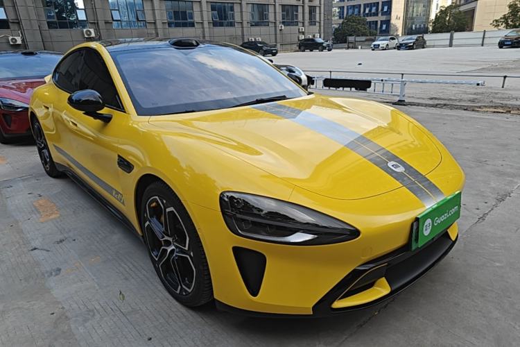 Used Xiaomi Auto SU7 2024 Four-Wheel Drive Ultra-Long Range Advanced Intelligent Driving Max Edition Front Right 45 Deg