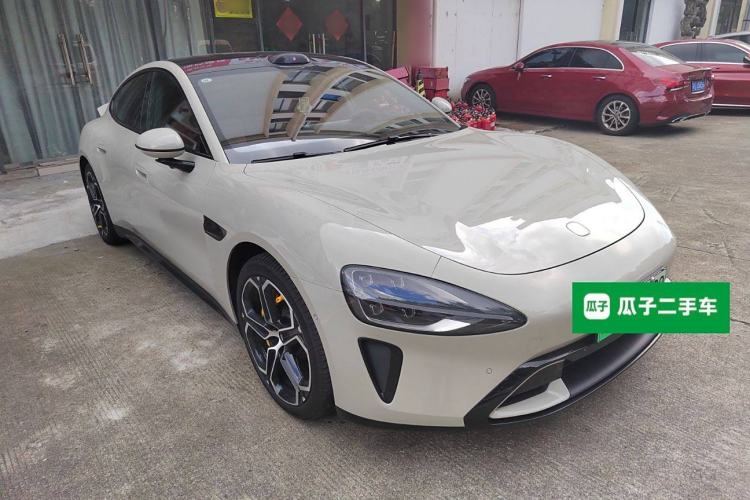 Used Xiaomi Auto SU7 2024 Rear-Drive Ultra-Long Range Advanced Pro-Level Intelligent Driving Version Front Right 45 Deg