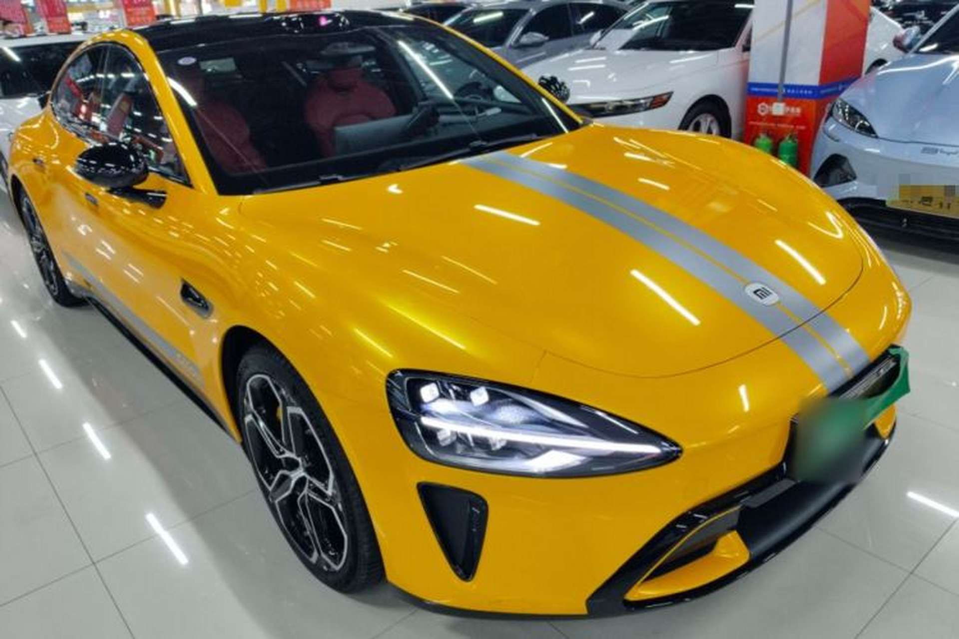 Used Xiaomi Auto SU7 2024 Rear-Drive Ultra-Long Range Advanced Pro-Level Intelligent Driving Version Front Right 45 Deg
