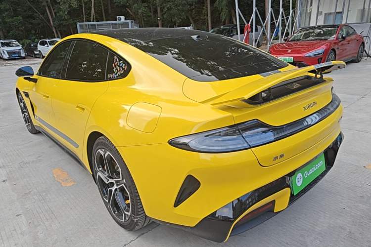 Used Xiaomi Auto SU7 2024 Four-Wheel Drive Ultra-Long Range Advanced Intelligent Driving Max Edition Rear Left 45 Deg