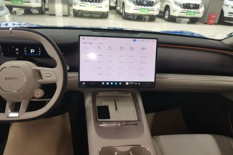 Used Xiaomi Auto SU7 2026 Model Standard Edition Audio And AC Panel