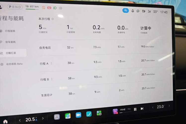 Used Xiaomi Auto SU7 2026 Model Pro Instrument Cluster