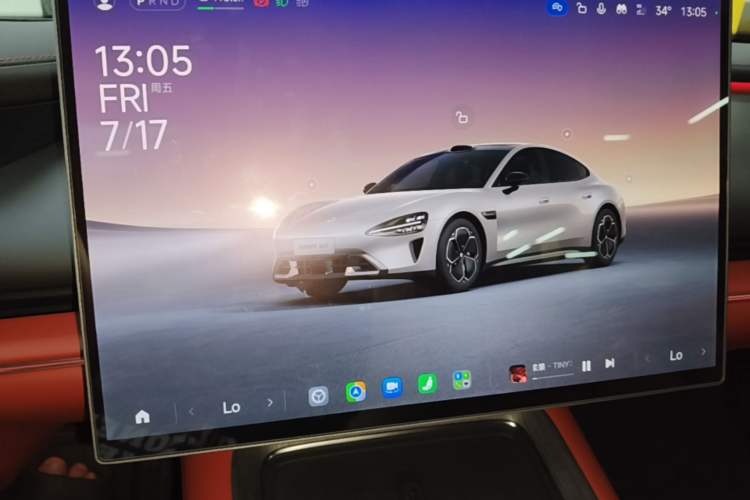 Used Xiaomi Auto SU7 2026 Model Standard Edition Audio And AC Panel