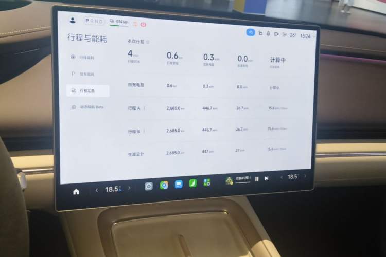 Used Xiaomi Auto SU7 2026 Model Max Audio And AC Panel