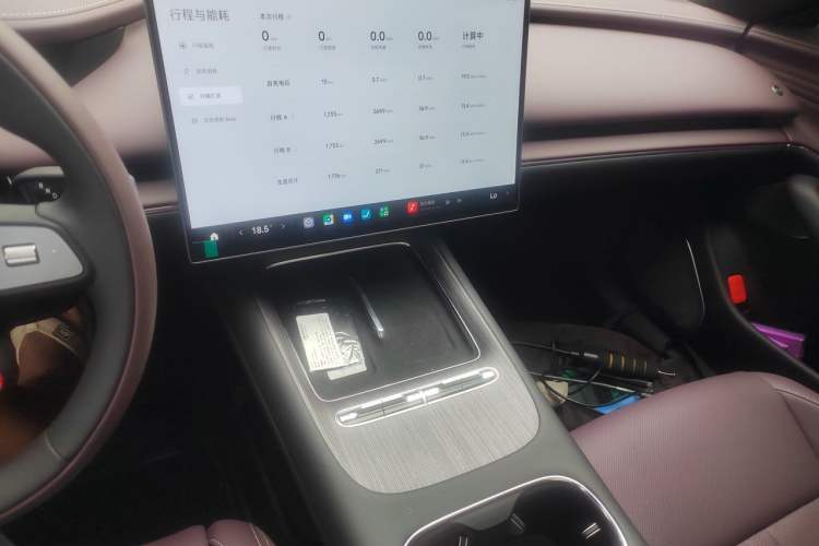 Used Xiaomi Auto SU7 2026 Model Standard Edition Audio And AC Panel