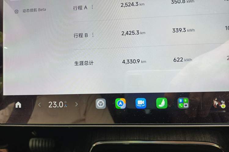Used Xiaomi Auto SU7 2026 Model Pro Odometer Close Up