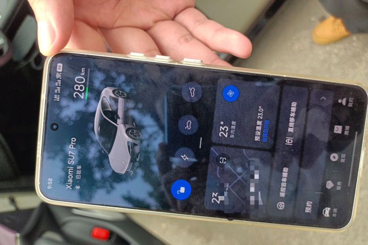 Used Xiaomi Auto SU7 2026 Model Pro Vehicle Key
