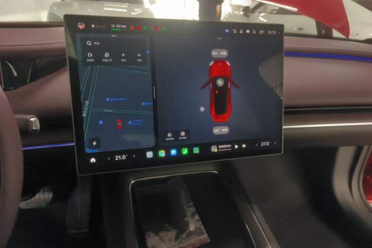 Used Xiaomi Auto SU7 2026 Model Standard Edition Audio And AC Panel