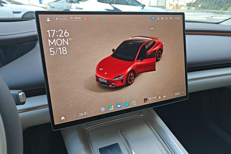 Used Xiaomi Auto SU7 2026 Model Standard Edition Audio And AC Panel