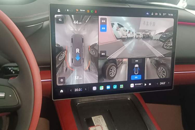 Used Xiaomi Auto SU7 2026 Model Standard Edition Audio And AC Panel