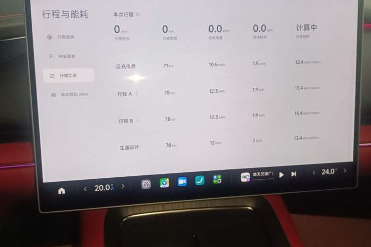 Used Xiaomi Auto SU7 2026 Model Standard Edition Instrument Cluster