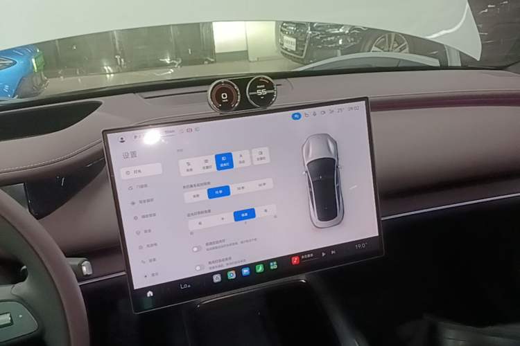 Used Xiaomi Auto SU7 2026 Model Standard Edition Audio And AC Panel