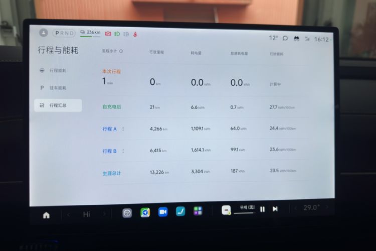 Used Xiaomi Auto SU7 Ultra 2025 Ultra Model Odometer Close Up