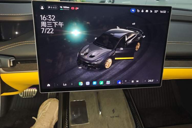 Used Xiaomi Auto SU7 Ultra 2025 Ultra Model Audio And AC Panel