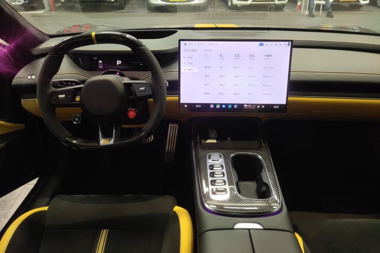Used Xiaomi Auto SU7 Ultra 2025 Ultra Model Audio And AC Panel