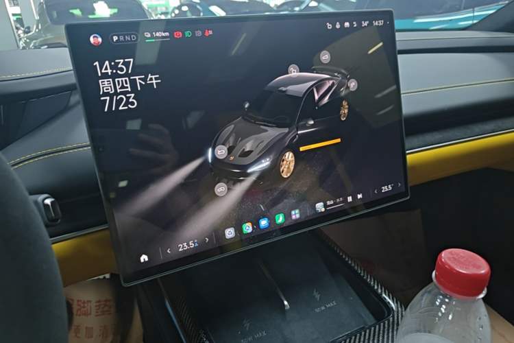 Used Xiaomi Auto SU7 Ultra 2025 Ultra Model Audio And AC Panel