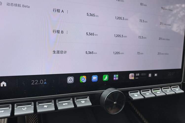 Used Xiaomi Auto SU7 Ultra 2025 Ultra Model Odometer Close Up