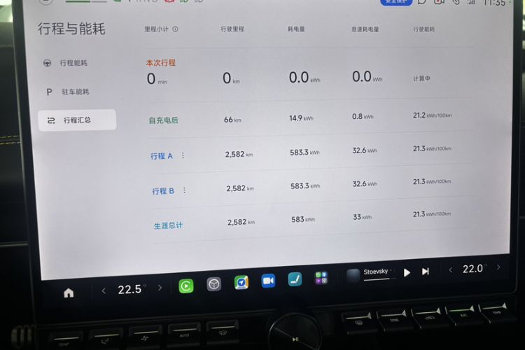 Used Xiaomi Auto SU7 Ultra 2025 Ultra Model Odometer Close Up
