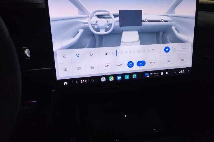 Used Xiaomi Auto SU7 Ultra 2025 Ultra Model Audio And AC Panel