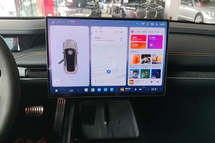 Used Xiaomi Auto SU7 Ultra 2025 Ultra Model Audio And AC Panel