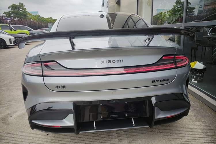 Used Xiaomi Auto SU7 Ultra 2025 Ultra Model Rear