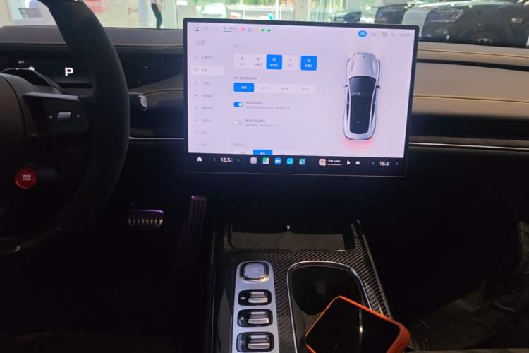 Used Xiaomi Auto SU7 Ultra 2025 Ultra Model Audio And AC Panel
