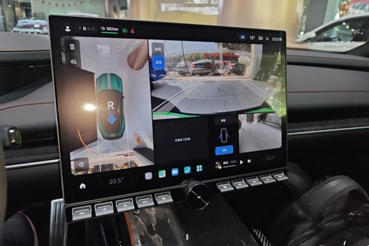 Used Xiaomi Auto SU7 Ultra 2025 Ultra Model Audio And AC Panel