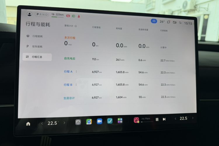 Used Xiaomi Auto SU7 Ultra 2025 Ultra Model Odometer Close Up
