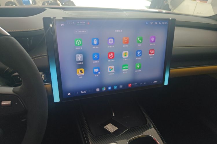 Used Xiaomi Auto SU7 Ultra 2025 Ultra Model Audio And AC Panel