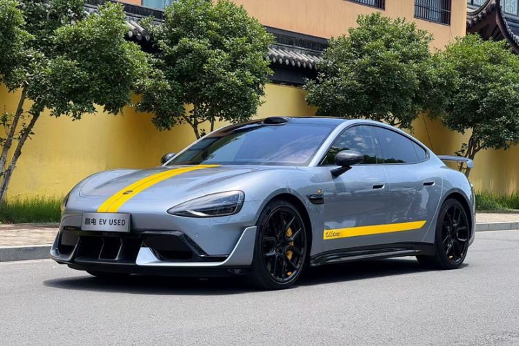Used Xiaomi Auto SU7 Ultra 2025 Ultra Model Guazi used car, China used car export, Used car for sale, Used Xiaomi Auto cars, Cheapest cars for sale, Electric vehicle, New energy car