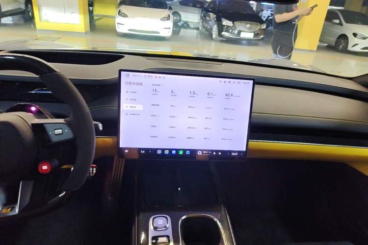 Used Xiaomi Auto SU7 Ultra 2025 Ultra Model Audio And AC Panel