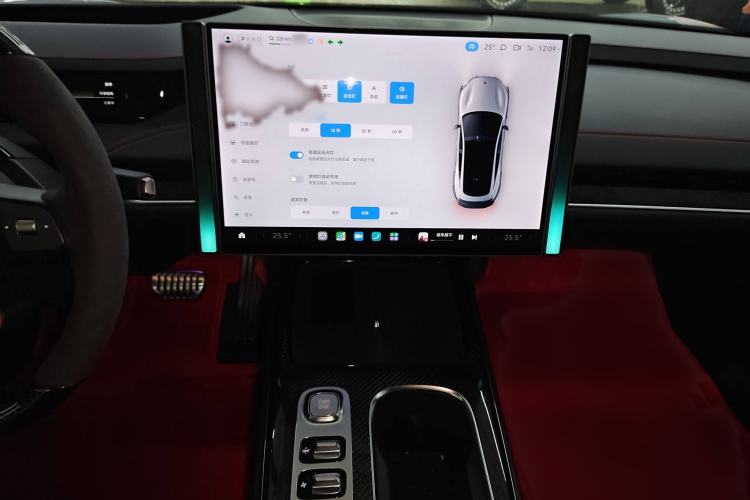 Used Xiaomi Auto SU7 Ultra 2025 Ultra Model Audio And AC Panel