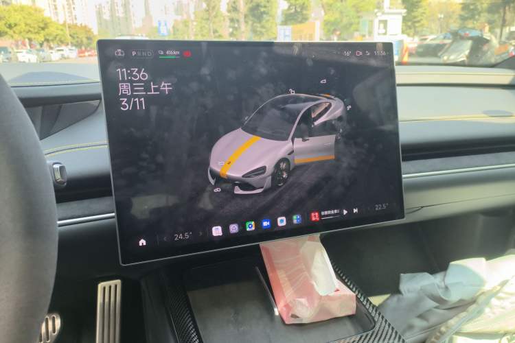 Used Xiaomi Auto SU7 Ultra 2025 Ultra Model Audio And AC Panel