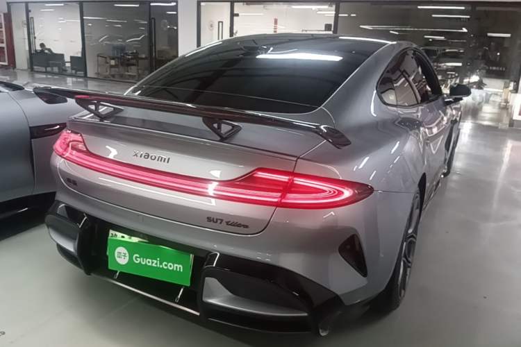 Used Xiaomi Auto SU7 Ultra 2025 Ultra Model Rear Right 45 Deg