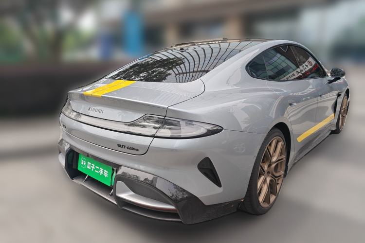 Used Xiaomi Auto SU7 Ultra 2025 Ultra Model Rear Right 45 Deg