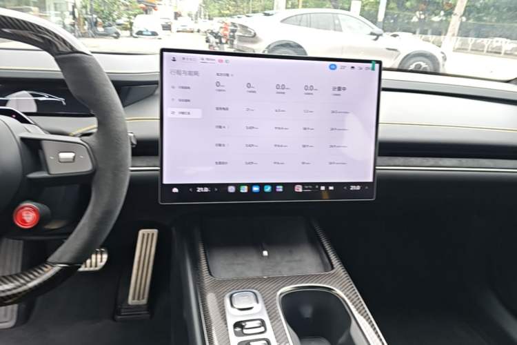 Used Xiaomi Auto SU7 Ultra 2025 Ultra Model Audio And AC Panel