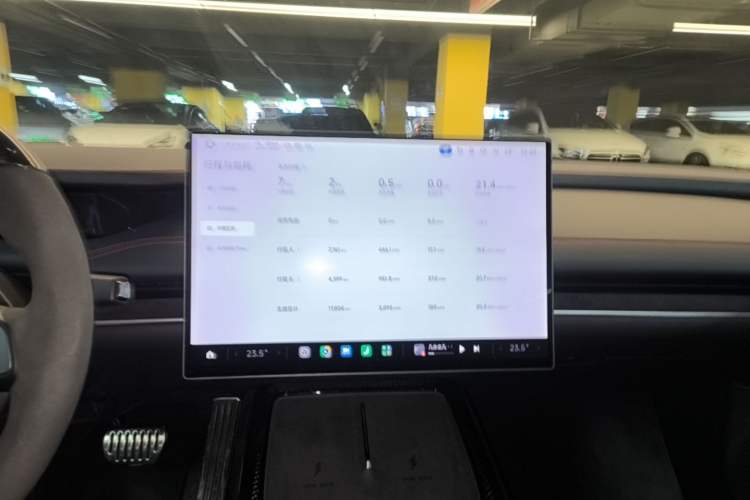 Used Xiaomi Auto SU7 Ultra 2025 Ultra Model Audio And AC Panel