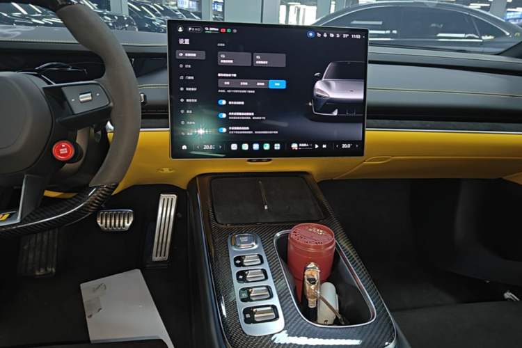 Used Xiaomi Auto SU7 Ultra 2025 Ultra Model Audio And AC Panel