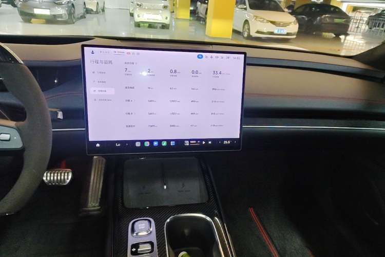 Used Xiaomi Auto SU7 Ultra 2025 Ultra Model Audio And AC Panel