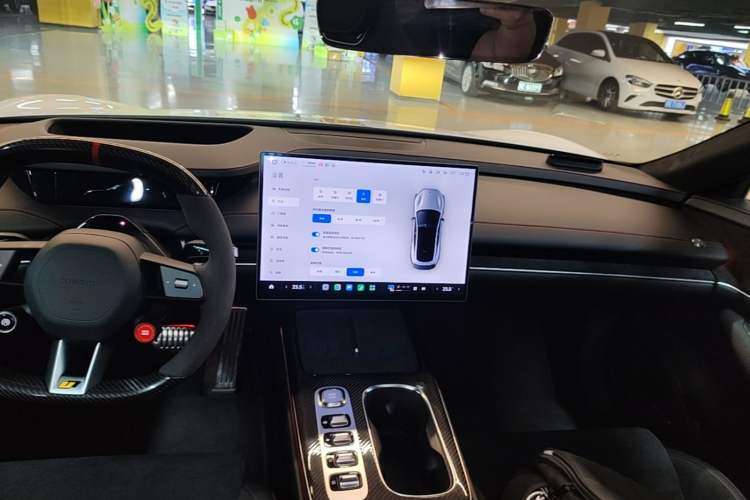 Used Xiaomi Auto SU7 Ultra 2025 Ultra Model Audio And AC Panel