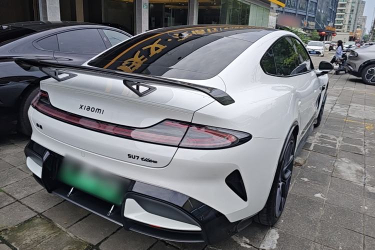 Used Xiaomi Auto SU7 Ultra 2025 Ultra Model Rear Right 45 Deg